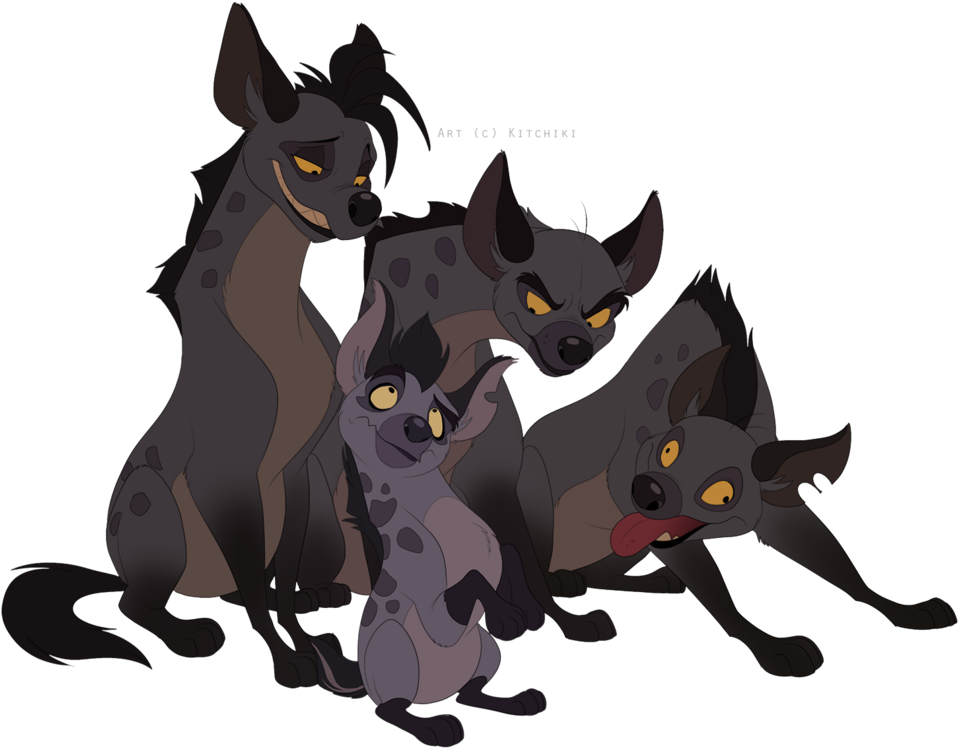 Hyena Clipart Lion King - Lion Guard Janja Parents (1003x797), Png Download