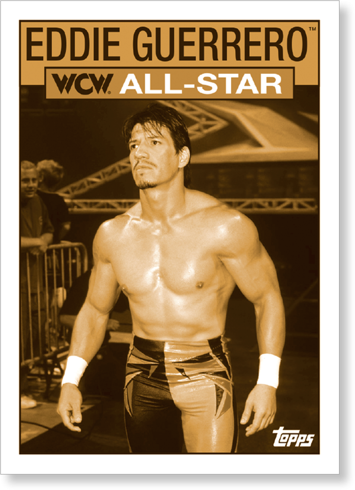 Eddie Guerrero 2016 Wwe Heritage Wcw Nwo All Stars - Barechested (2000x2000), Png Download