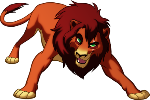 Le Roi Lion 2 L'honneur De La Tribu Fond D'écran Titled - Lion King Kovu Transparent (500x334), Png Download