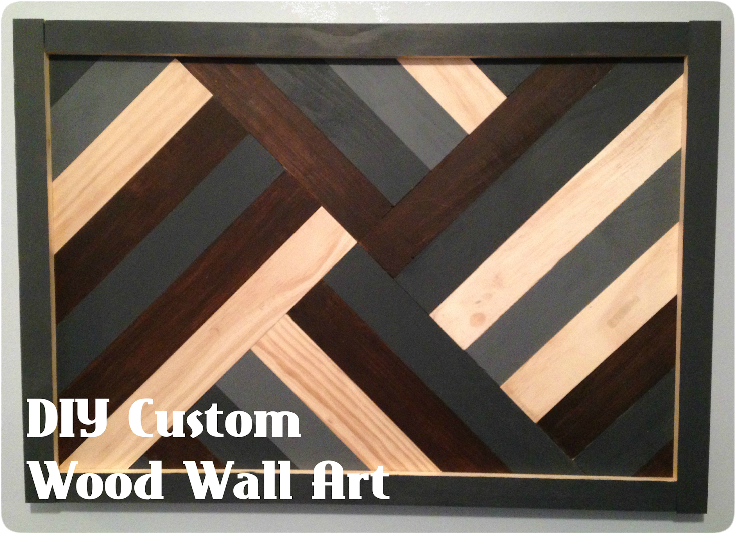 Fashionable Decor Diy Wood Wall Art - Art (1600x1200), Png Download