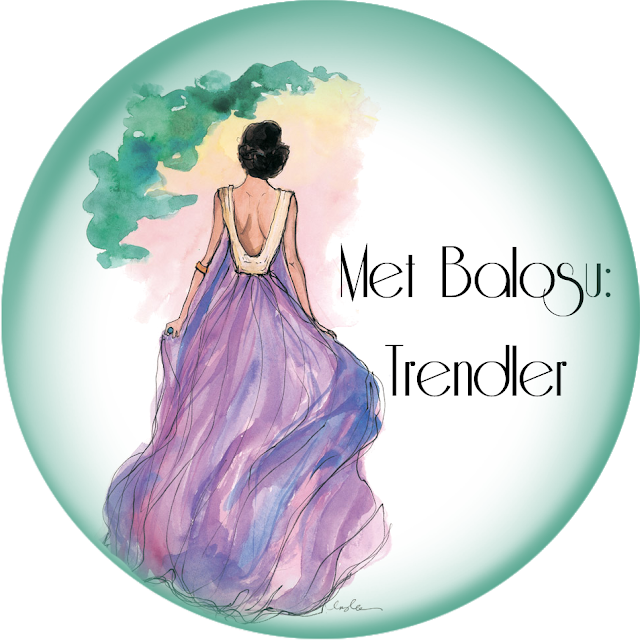 Her Yıl Heyecanla Beklenen Metropolitan Müzesi Kostüm - Fashion Illustration (640x640), Png Download