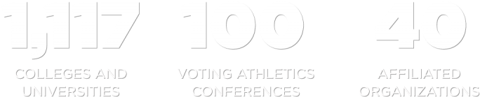 The Ncaa Comprises More Than 1,200 Schools And Conferences - Ncaa (800x225), Png Download