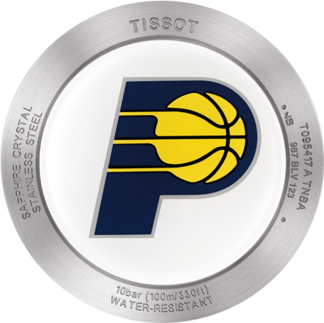 Tissot Quickster Chronograph Nba Indiana Pacers - Indiana Pacers (555x840), Png Download