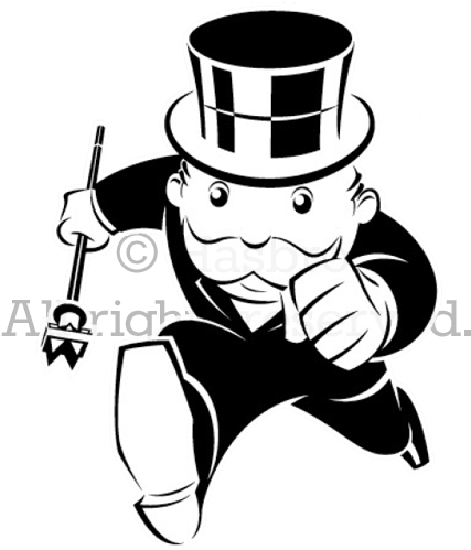 Monopoly Running Vector Download Clipart Library Library Seattle Drawing Pop Art - Monopoly Man ...