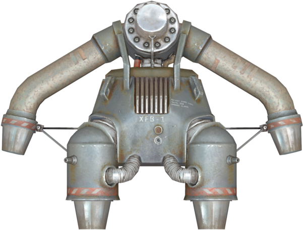 The Vault Fallout Wiki - Fallout 4 Jetpack (1200x756), Png Download