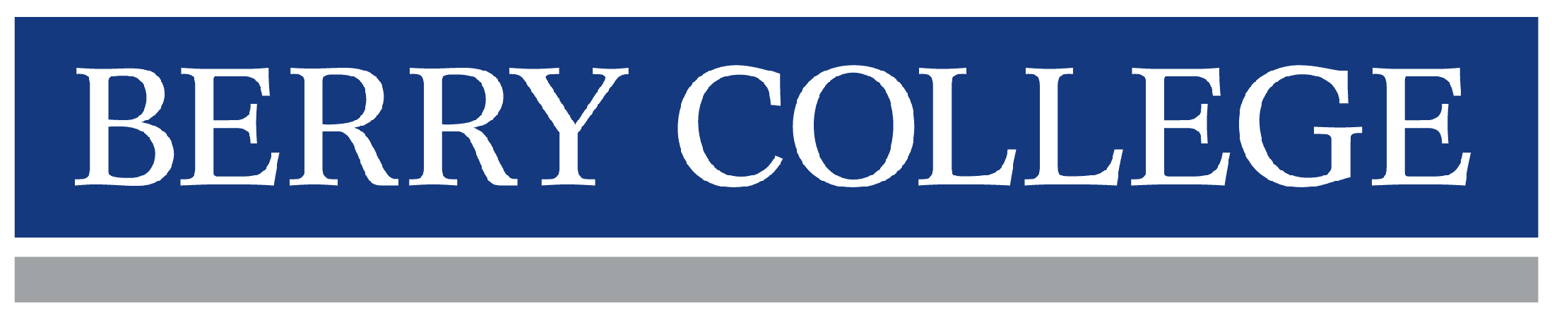 Berry College Logo - Berry College Png (2197x443), Png Download