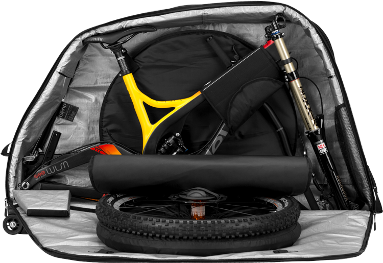 Dominate All Global Travel With The Peace Of Mind Only - Biknd Jetpack Bike Bag Black (850x570), Png Download