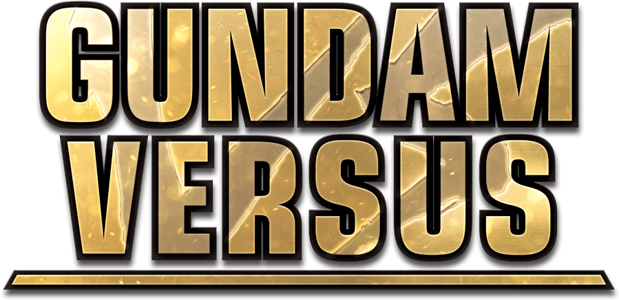 Gundam Versus - Gundam Versus Logo Png (1000x448), Png Download