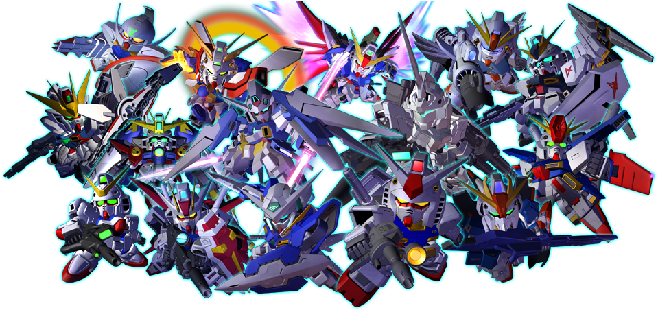 Sd Gundam G Generation Over World - Sd Gundam G Generation Overworld (960x464), Png Download