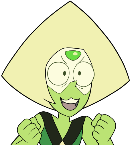 They Said A Peridot Redemption Arc Would Never Happen - Angry Piece Of Pie (567x504), Png Download