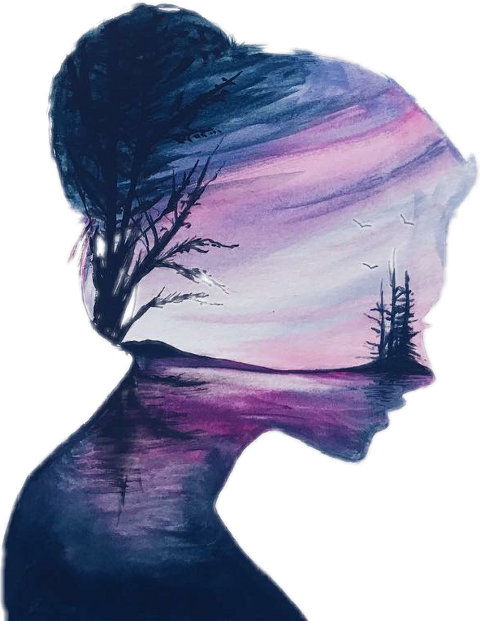 Watercolor Painting (480x621), Png Download