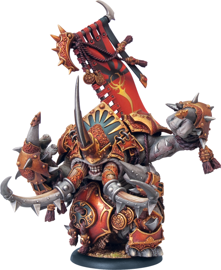 Hordes Miniatures By Privateer Press Photo - Hordes Skorne Extrem Titan Gladiator (807x975), Png Download