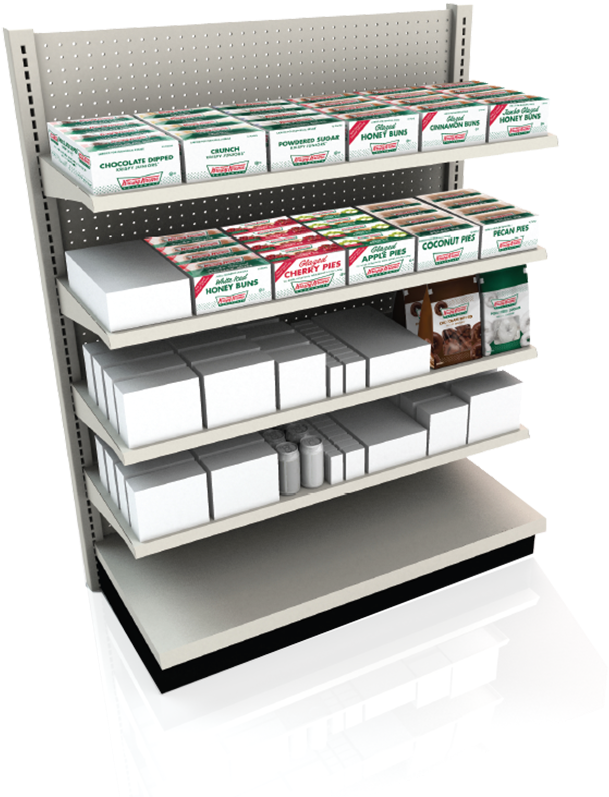 Krispy Kreme Doughnut Corporation Is A World-renowned - Shelving (622x1027), Png Download