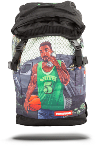 Accessories - Jr Smith Sprayground Backpack (420x536), Png Download