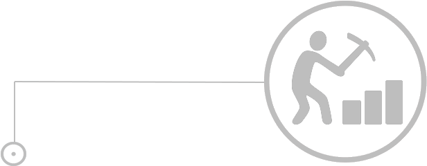 Icon Mining Operation Drones Skynex Industrial 1 - Industry (1008x250), Png Download