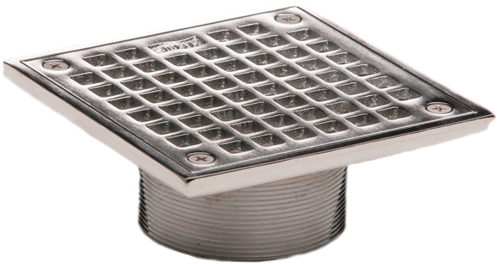 Iron Shower Drain Light Commercial Plumbing Jay R Smith - Santa Clara Del Mar (507x275), Png Download