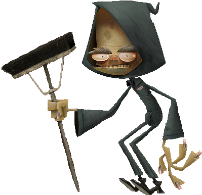 Janitor Poopatine - Fanboy And Chum Chum The Janitor (413x401), Png Download