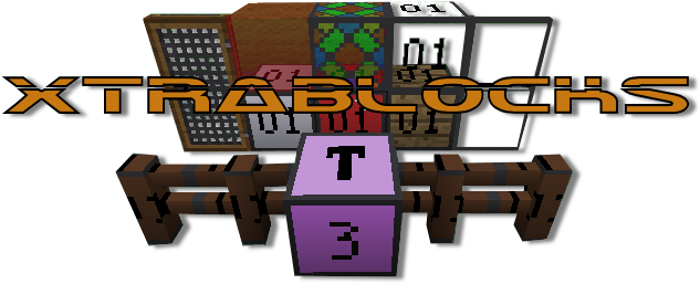 Minecraft Extra Blocks Mod 1.8 (640x259), Png Download