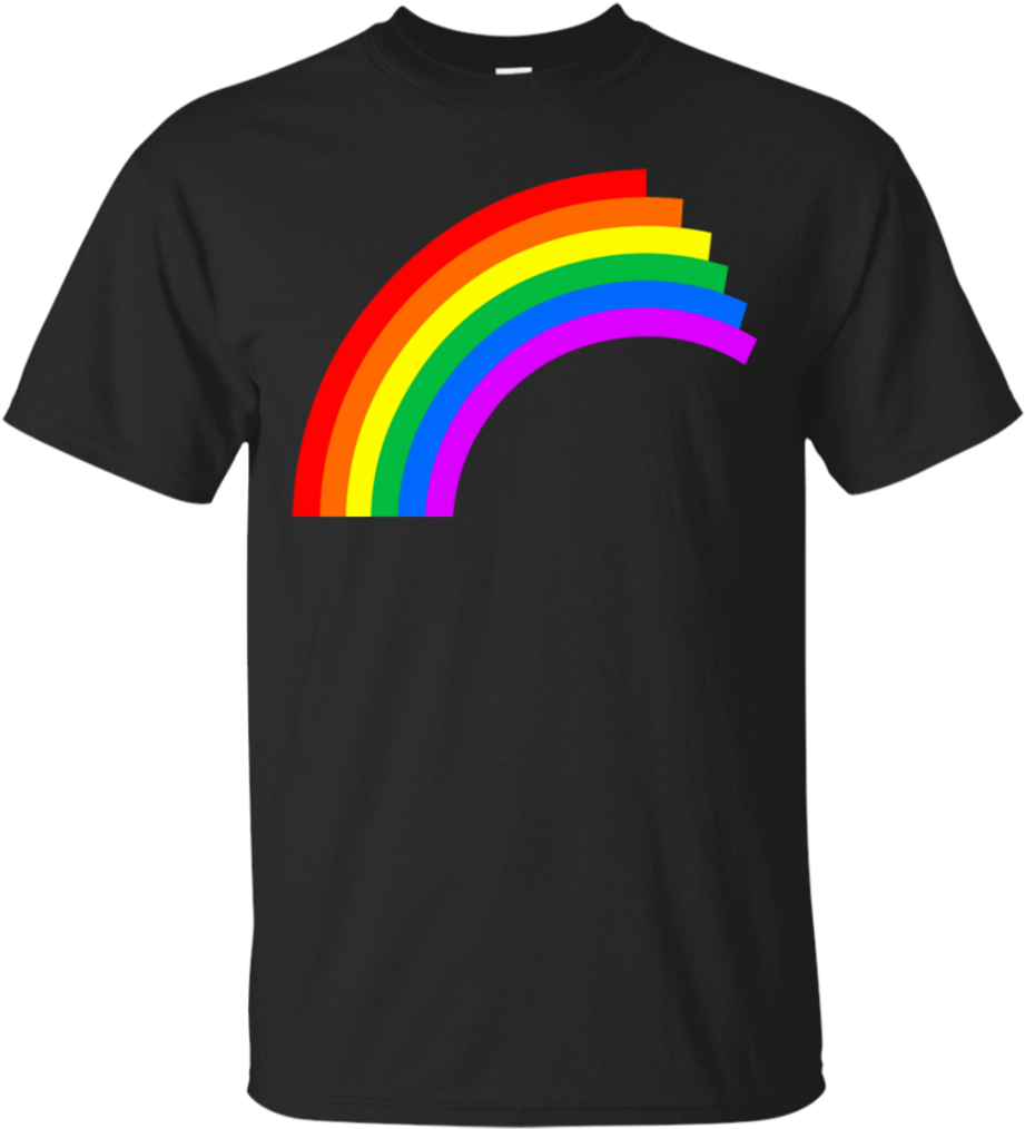 Lgbt Rainbow Flag Pride Month 2018 T-shirts - T-shirt (1024x1024), Png Download