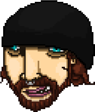 Blonde Janitor 2 - Hotline Miami Dennis Face (460x460), Png Download
