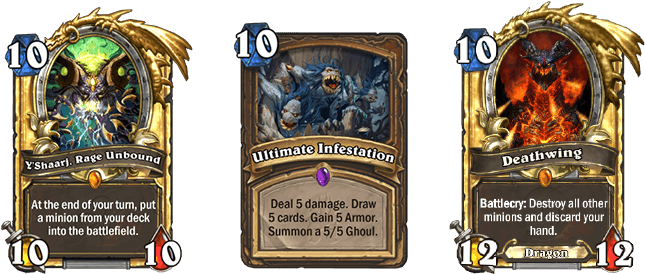 It Had A Great Matchup Against Jade Druids - Most Value Card In Hearthstone (716x324), Png Download