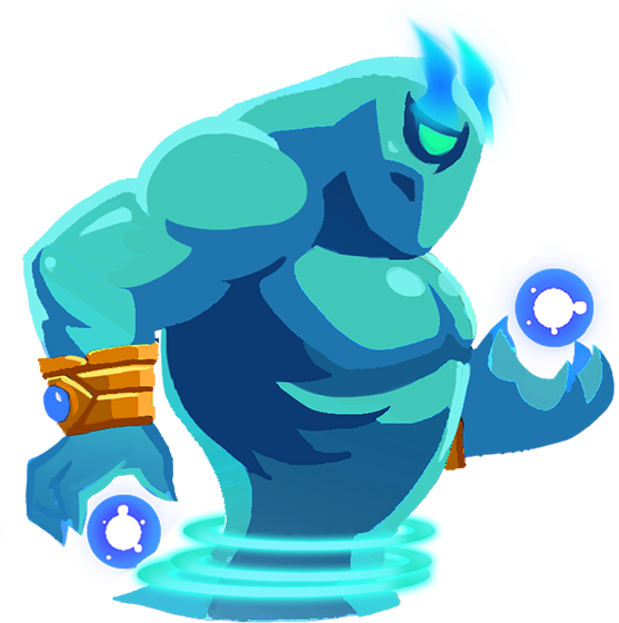 【hero Spotlight】genie - Illustration (557x560), Png Download
