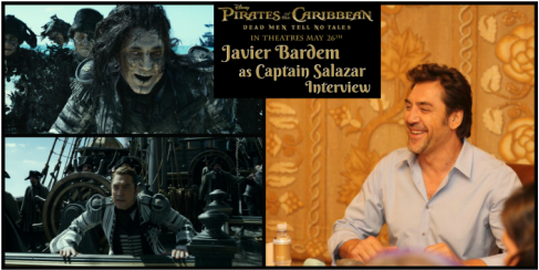 Javier Bardem As Captain Salazar - Pirates Of The Caribbean Dead Men... (678x381), Png Download