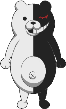 Drta Monokuma - Danganronpa Monokuma (400x400), Png Download