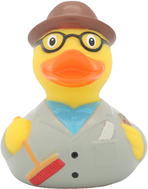 Caretaker Janitor Duck - Janitor (800x800), Png Download