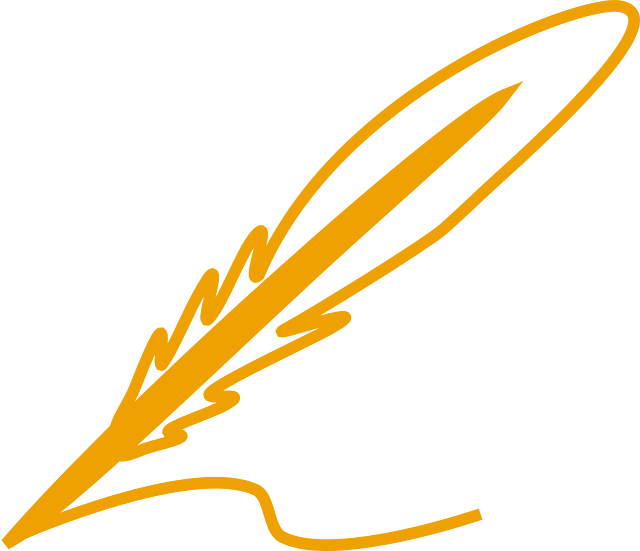 Departments - Feather Clipart Black And White (640x551), Png Download