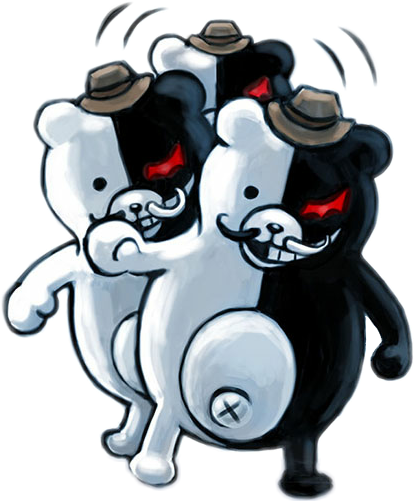 Danganronpa Monokuma Ultra Despair Girls Another Episod - Danganronpa (414x501), Png Download