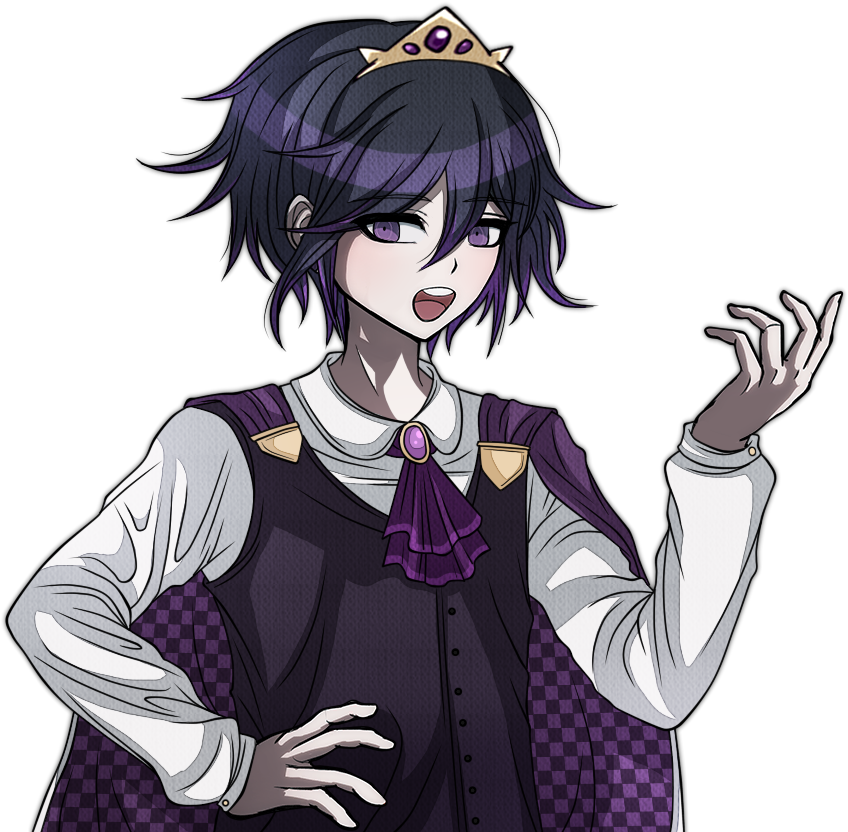 View Samegoogleiqdbsaucenao Prince Ouma , - Kokichi Ouma Sprite Edit (860x844), Png Download