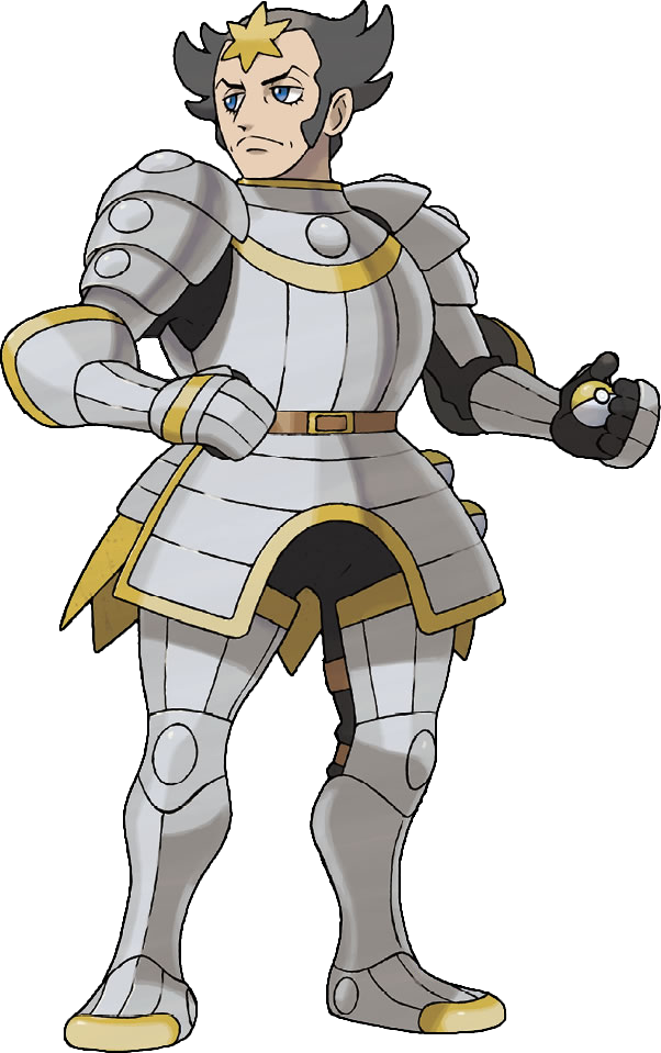 Pokemon Elite Four Wikstrom (602x959), Png Download
