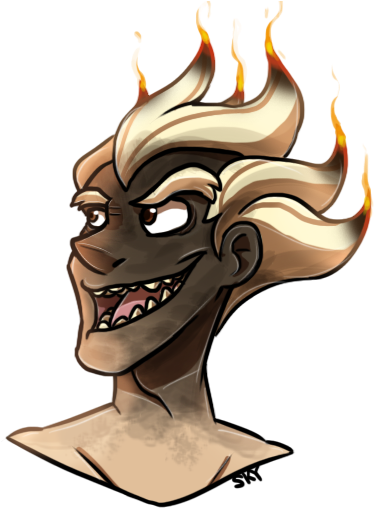 Overwatch Trash - Illustration (434x520), Png Download