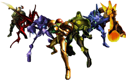 What Is Your Favorite Hunter From Prime Hunters - Metroid Hunters (500x375), Png Download