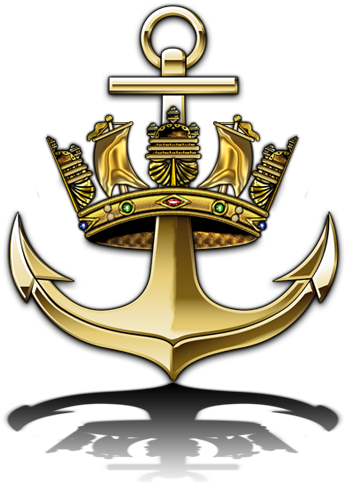 Royal Navy Png - Royal Navy Anchor (500x500), Png Download
