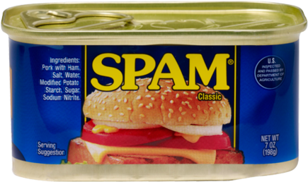Spam® Classic 7 Oz - Spam 7 Oz (455x334), Png Download