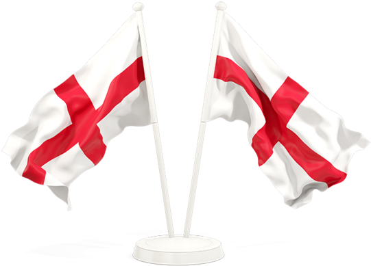 England Flag Waving Png (640x480), Png Download