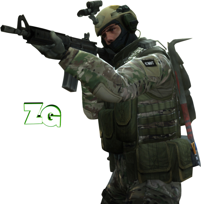 Csgo Soldier Png - Counter Strike Global Offensive Render (673x673), Png Download