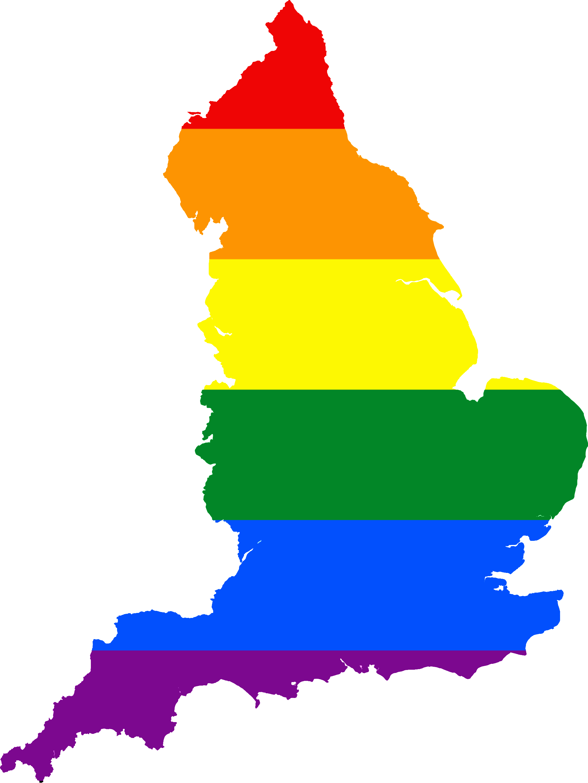 Lgbt Flag Map Of England - Bath On Uk Map (2000x2661), Png Download