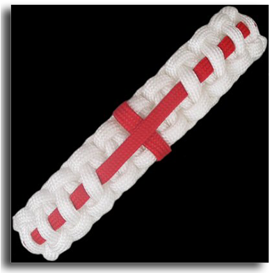 It Also Represents The Official Arms Of The Most Noble - England Flag Bracelet Gold (400x400), Png Download