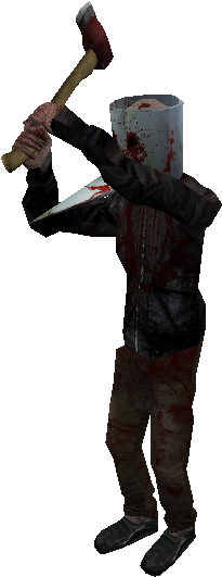 Psycho - Cry Of Fear Monsters Png (241x541), Png Download