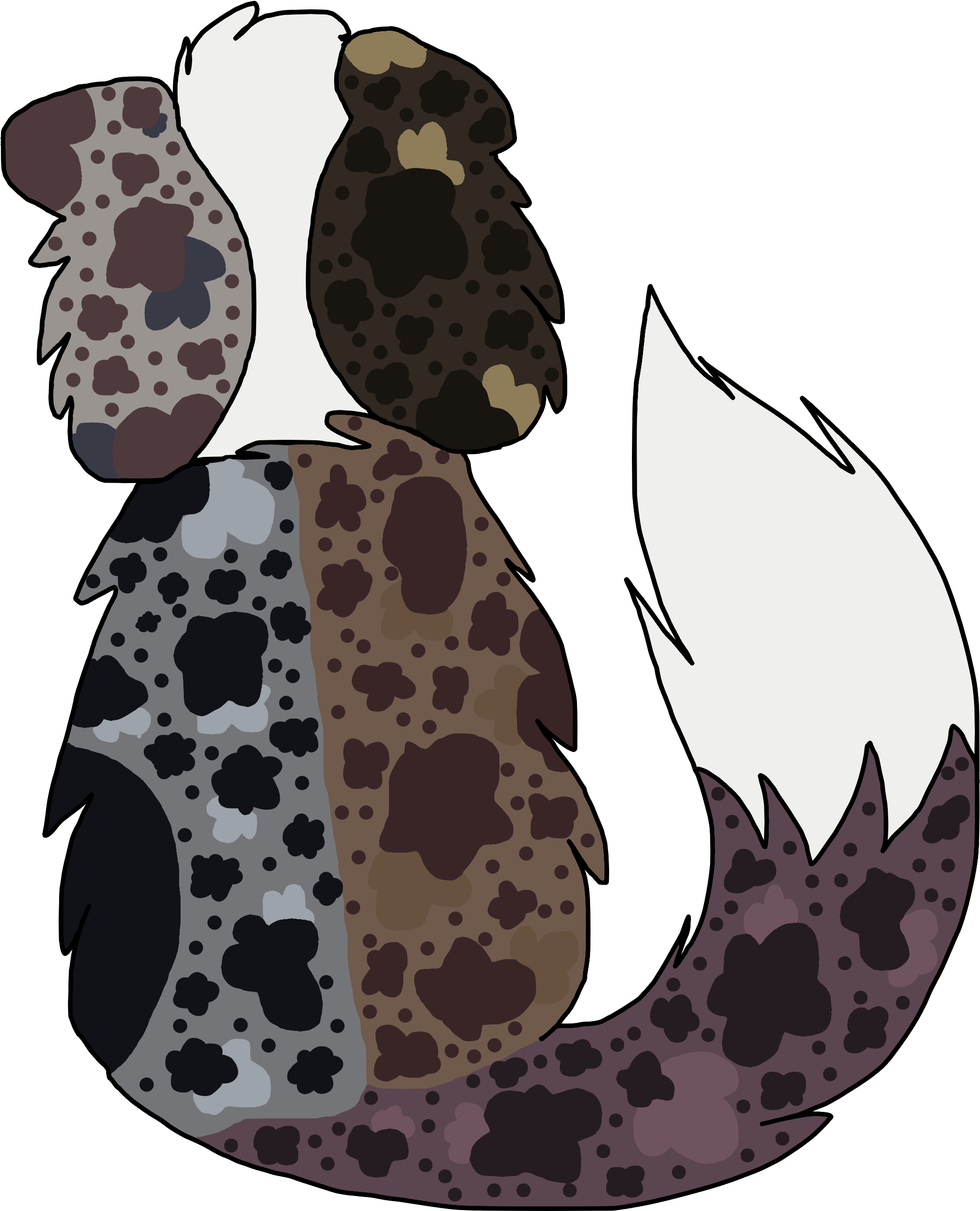 Back Of Speckles - Illustration (3000x3000), Png Download