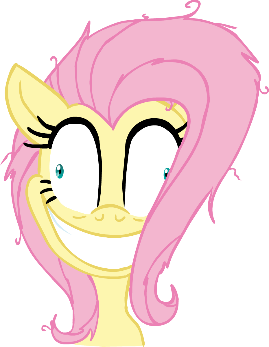 Colossalstinker, Fluttershy, Insanity, Psycho, Safe, - My Little Pony Psycho (930x1200), Png Download