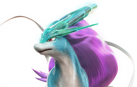 Suicune - Pokken Tournament Suicune (459x293), Png Download