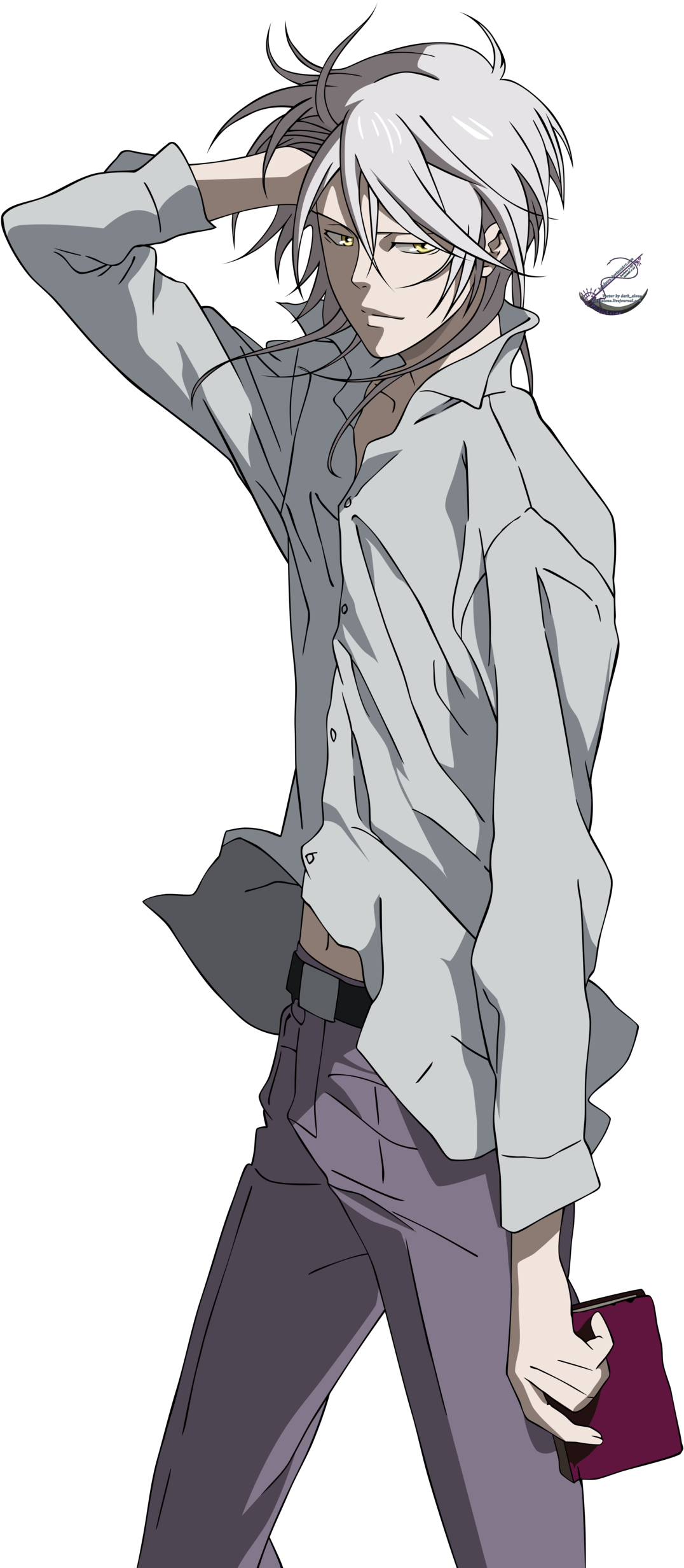 [x] - Psycho Pass Makishima Png (1280x2504), Png Download