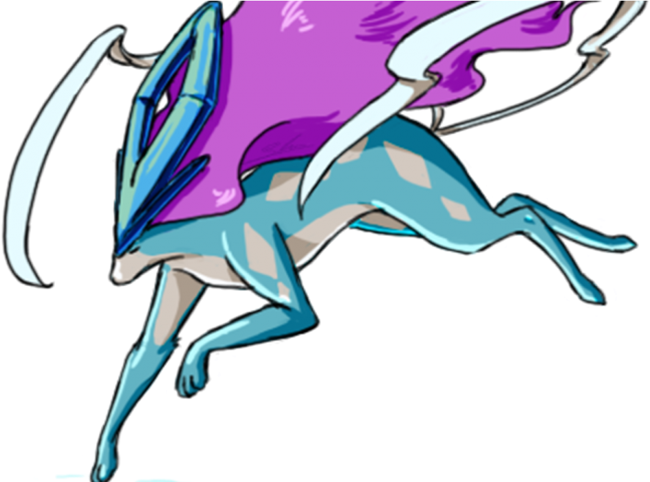 Suicune (570x350), Png Download
