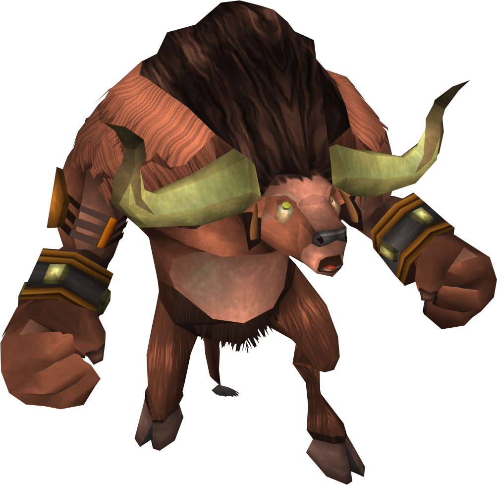 Runescape Minotaur (1003x978), Png Download