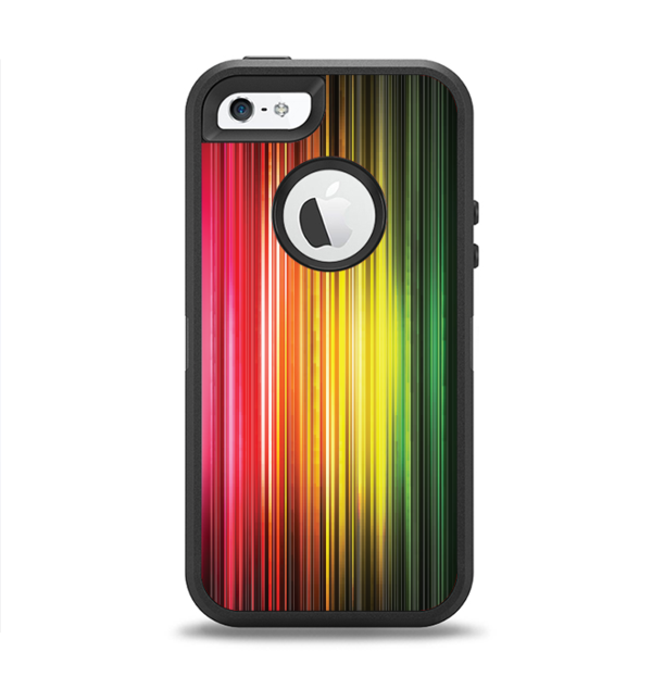 The Straight Abstract Vector Color Strands Apple Iphone - Iphone (600x634), Png Download