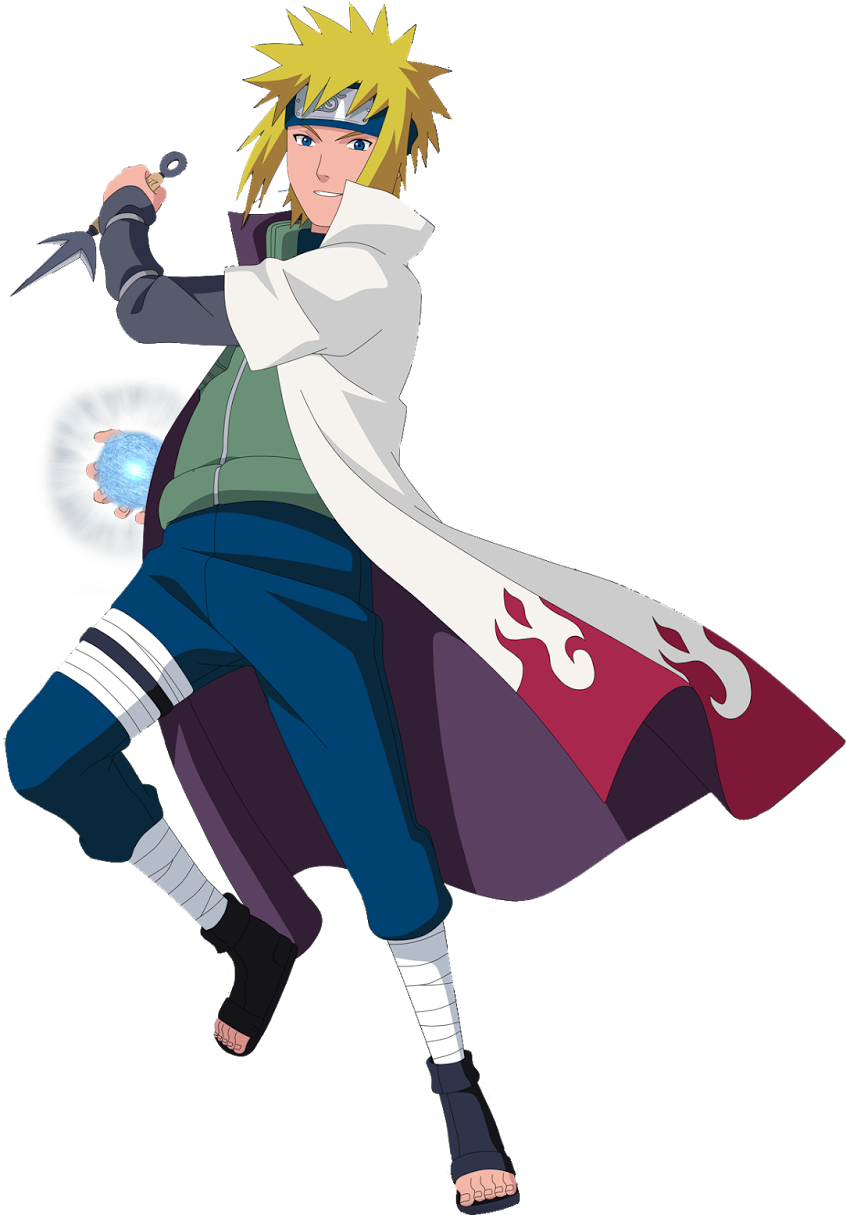 All - Minato Hokage Render (1214x1600), Png Download